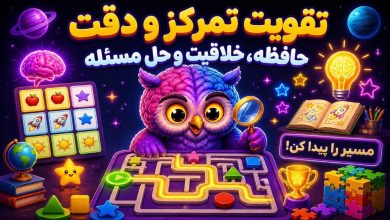 بازی های تمرکزی برای کودکان پیش دبستانی