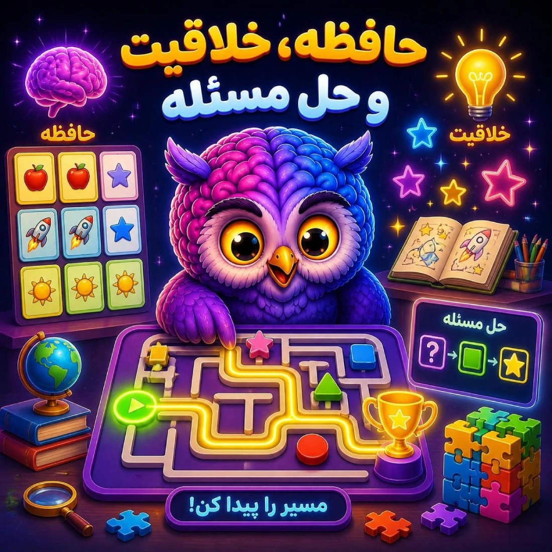 دانلود بازی برای تقویت حافظه کودکان